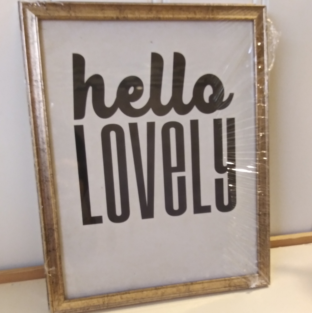Framed decor